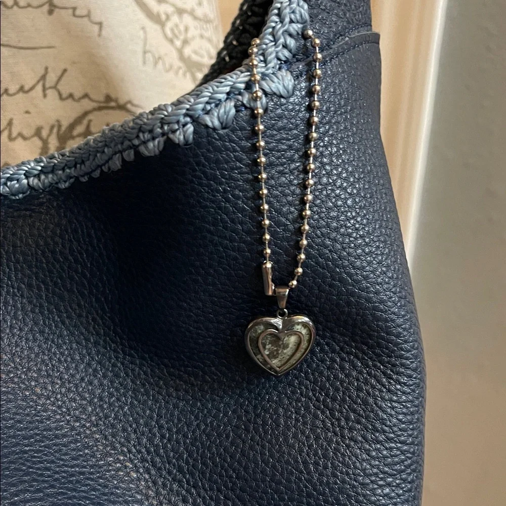 The Sak Navy & Multicolor Woven Hobo Shoulder Bag - Picture 2 of 7